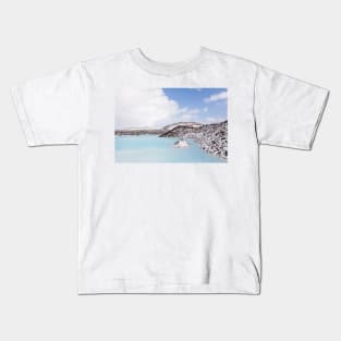 Blue Lagoon, Iceland Kids T-Shirt